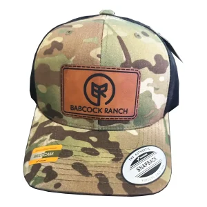 Camo Hat With Babcock patch