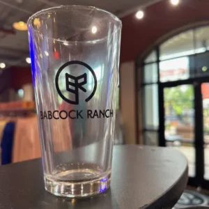 Babcock Ranch Pint Beer Glass