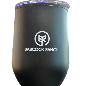 Babcock Ranch Tervis Metal Wine or Coffee Tumbler Black